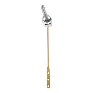 Kit Universale di Sostituzione Maniglia WC a Montaggio Frontale con Leva Catena in Acciaio Inossidabile per Cassetta WC - Product Image 2