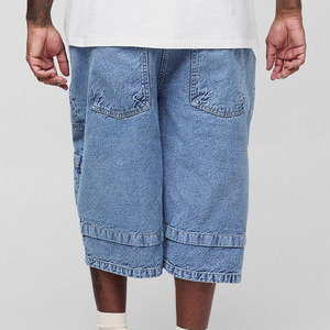 Shorts en jean pour hommes, tendance du moment, qualité supérieure, shorts en jean délavés pour hommes par Star Crystal Enterprises - Product Image 5