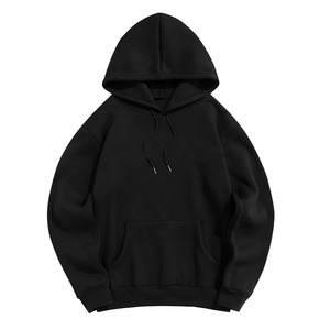 เสื้อฮู้ดผ้าฟลีซหนานุ่ม ซิปหน้า ผ้าฝ้าย 100% สำหรับผู้ชาย สไตล์ฮิปฮอป สตรีทแวร์ พิมพ์ลายดิจิทัล - Product Image 2