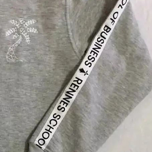 Sweat-shirt pour homme de style streetwear de qualité supérieure, couleur unie, 100% coton, respirant, coupe-vent, chaud pour l'hiver, manches longues - Product Image 5