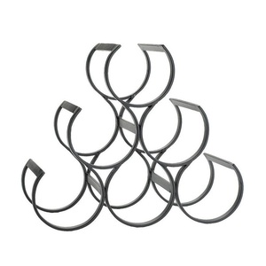 Magnifique support à bouteilles de vin en métal, dernier design, organiseur de bouteilles de vin, présentoir à bouteilles, support de présentation de bouteilles. - Product Image 1