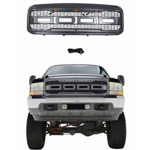 Sistema di Illuminazione per Ford F250 1999-2004, Griglia Anteriore Nera con LED per Paraurti - Product Image 1