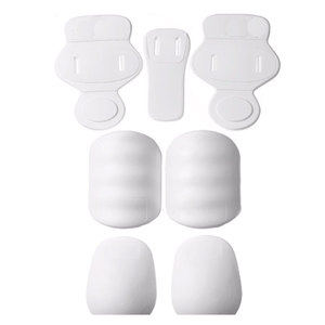 Breathable Plus Size Football 7-Piece <b>Pant</b> and Leg <b>Pads</b> Set with 100% Bamboo Fiber Comfort Protection Heavy Athlete Training - Product Image 4