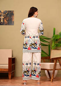 Ensemble Salwar Kameez Traditionnel en Coton pour Femmes, Tenue de Fête Élégante et Ethnique - Product Image 3