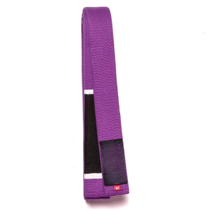 Cinturón de Karate Morado 100% Poliéster, Duradero, Unisex, para Adultos, Ropa de Artes Marciales - Product Image 4