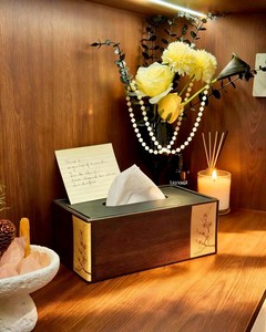 Boîte à mouchoirs en bois durable pour hôtels et restaurants - Product Image 4