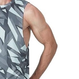 Camiseta sin Mangas Sublimada Personalizada para Hombre, Nueva Colección 2026, Ropa Casual para Exteriores, Antiarrugas, Transpirable, Cómoda, Calidad Premium - Product Image 5