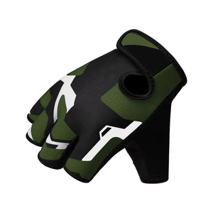 Gants de musculation sportifs personnalisés Geo Brothers Company, demi-doigts, polyester léger, respirant, qualité supérieure - Product Image 4