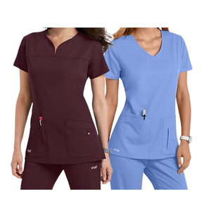 ชุดพยาบาลทางการแพทย์ VN ชุดยูนิฟอร์มสำหรับโรงพยาบาลศูนย์การดูแลสุขภาพเนื้อนุ่มออกแบบได้ตามต้องการ - Product Image 1