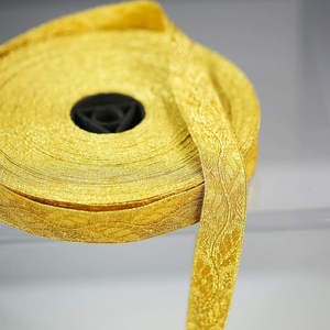 Cinta de encaje metálica dorada de 2 cm de ancho, hecha en Pakistán, 100% de alta calidad, personalizada, para uniformes ceremoniales. - Product Image 3