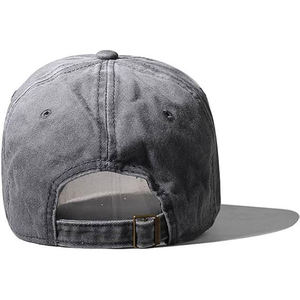 Casquette de baseball unisexe tendance en coton de haute qualité, broderie logo, ajustable, style hip-hop vintage, imperméable, vente en gros - Product Image 4