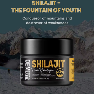 Resina de Shilajit Pura del Himalaya (Asphaltum Punjabianum) OEM/ODM con 82% de Ácido Fúlvico, Resina de Shilajit Probada en Laboratorio para Compradores Globales - Product Image 6