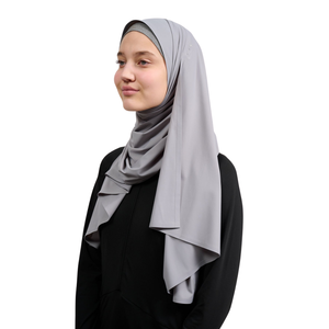 ผ้าคลุมศีรษะฮิญาบแบบเรียบคุณภาพสูงสำหรับผู้หญิง เนื้อผ้านุ่มลื่น ระบายอากาศได้ดี ผ้าคลุมศีรษะอิสลาม ผู้ผลิตขายส่ง - Product Image 3