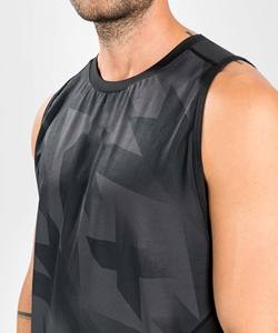 Camiseta sin mangas personalizada para hombre, de algodón transpirable de secado rápido, servicio OEM, camisetas sin mangas para hombre a precio económico. - Product Image 5
