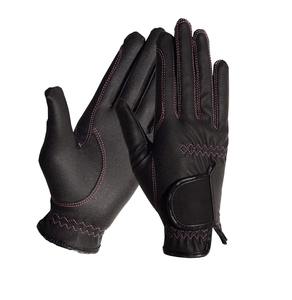 Gants d'équitation d'hiver personnalisés avec logo, en cuir synthétique extensible dans quatre directions, imperméables et respirants - Product Image 2