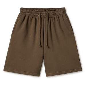 Pantalones cortos de chándal para hombre de algodón French Terry de alto gramaje, fabricante de ropa personalizada OEM ODM, pantalones cortos de gimnasio y streetwear al por mayor - Product Image 1