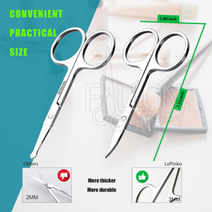 Ciseaux de coiffure à structure légère et coupe fluide, en acier durable - Product Image 3