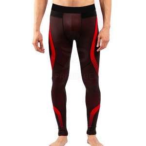 Leggings de compression de haute qualité pour hommes, design personnalisé avec logo, leggings de sport de compression - Product Image 3