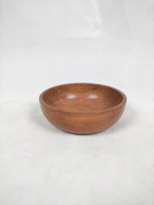 Tazón de Servir Hecho a Mano de Madera Maciza de Acacia, Ecológico, para Fiestas, Precio de Fábrica al por Mayor desde India - Product Image 4