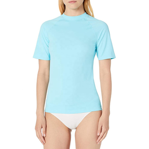 Camiseta de Protección Solar Transpirable para Mujer, Protección UV, Manga Larga, Camiseta de Surf con Estampado Personalizado, Traje de Baño, Top de Natación con la Mejor Calidad OEM - Product Image 5