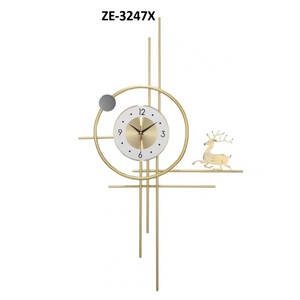 Arte de Pared de Hojas Metálicas Hecho a Mano, Decoración de Pared Redonda de Lujo con Patrón Horizontal Artístico para el Hogar - Product Image 4