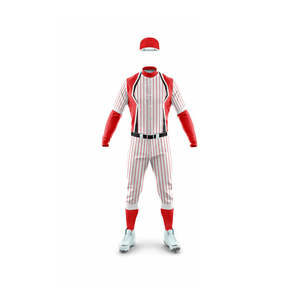 Ensembles d'uniformes de baseball très demandés, qualité supérieure, 100 % polyester, légers, respirants et antibactériens - Product Image 5