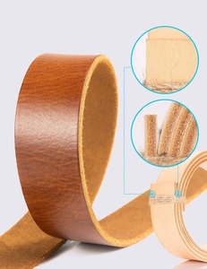 New Leather Belt for Men Full Real Solid Leather Men <b>Office</b> Wear Leather Belt in Low Price - Product Image 5