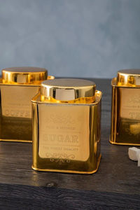 กระป๋องเก็บเครื่องเทศสแตนเลสคุณภาพสูงแบบกำหนดเอง ฝาเปิดปิดแบบพลิก สไตล์อเมริกัน สำหรับจัดเก็บในครัว เหมาะสำหรับแจกเป็นของขวัญ ช่วยรักษาความสด - Product Image 4