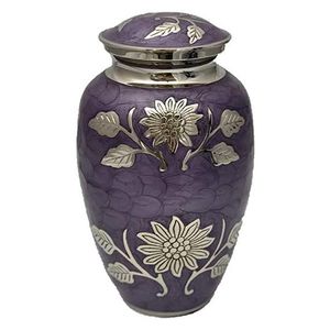 Handcrafted decor piece luxury remembrance urn metal <b>memorial</b> jar engraved metal container stylish home accessory decorative - Product Image 5