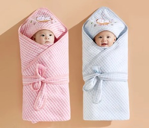Envoltura de Muselina para Bebé al por Mayor, Ropa de Cama para Bebé, Manta de Muselina 100% Algodón - Product Image 1