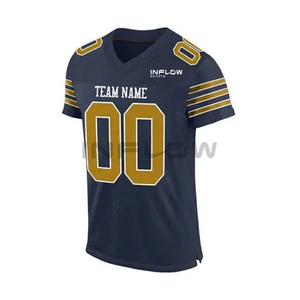 Camiseta de Fútbol Americano Personalizable para Hombre, Mujer y Jóvenes, Transpirable, Talla Grande, con Nombre y Número del Equipo Impresos, para Deportes de Verano - Product Image 5