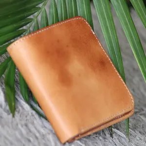 Novedades Cartera tarjetero de lujo de cuero de alta calidad al por mayor Cartera de diseñador vintage Marcas famosas Cartera plegable corta - Product Image 3