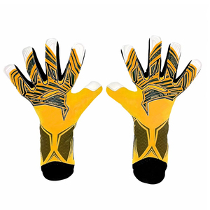 Guantes de Portero de Fútbol Clásicos con Corte Negativo, Transpirables, Híbridos, con Palma de Látex Alemán Súper Suave, Cierre de Gancho y Bucle, para Exteriores - Product Image 2