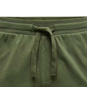 Pantalones Cortos Cargo Verde Oliva para Hombre, Cintura Media, con Cordón, Estilo Bermuda, 100% Algodón, Transpirables, con Bolsillos - Product Image 2