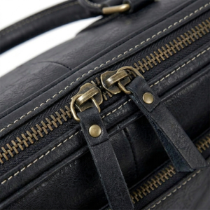 Premium Leather <b>Laptop</b> Case <b>for</b> <b>Men</b> Classic Business Office Travel Briefcase Carry <b>Bag</b> with Storage Compartment - Product Image 4