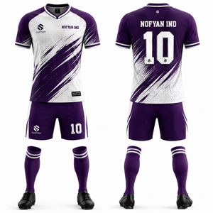 Fabricante OEM de Camisetas de Fútbol, Uniformes Personalizados para Equipos, Camisetas y Pantalones Cortos de Fútbol al por Mayor, Fábrica de Ropa Deportiva por Sublimación - Product Image 1