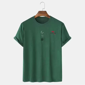 Camisetas de Hombre con el Último Diseño 2026, 100% Algodón, Transpirables, Ecológicas, de Secado Rápido, Manga Corta, Alta Calidad, Casuales de Verano - Product Image 1