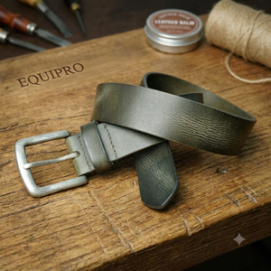 Ceinture formelle Equipro avec boucle rectangulaire en alliage, légère, largeur 3,5 cm, longueur 110 cm, motif rayé - Product Image 2