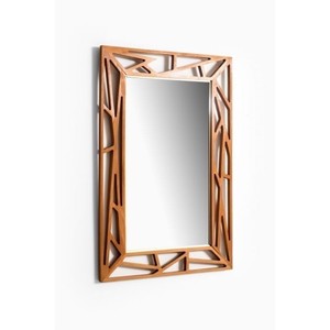 Handmade Wooden Wall <b>Mirror</b> Modern Artistic Frame Decorative Design - Product Image 3