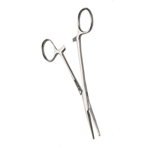 Pinzas Kelly Manuales de Acero Inoxidable de 5.5 Pulgadas de Largo, Sin Mecanismo de Trinquete, Instrumento Quirúrgico de Precisión, Hojas Curvas y Rectas, CE - Product Image 5