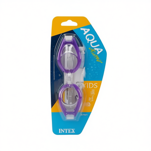Occhialini da Nuoto Intex per Bambini 3-8 Anni Antiappannamento Protezione UV Design Colorato per Uso in Piscina - Product Image 2