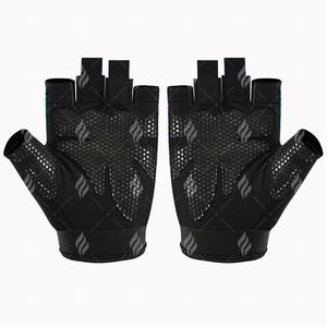 Premium Quality High Performance Gym Sports Gloves Half Finger Design for Workout Fitness and Cycling with Extra <b>Grip</b> Support - Product Image 5