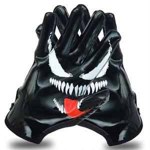 Gants de football américain personnalisés pour hommes adultes, gants de receveur d'extérieur confortables, extensibles, respirants et antistatiques - Product Image 5