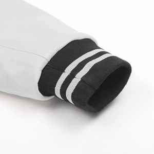 Blouson universitaire d'hiver personnalisé pour homme, style Letterman, en laine et cuir PU de haute qualité, col montant, capuche en chenille, nouveau tissu - Product Image 4