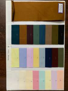 ผ้าเชิ้ตพรีเมียมคุณภาพสูง ผ้าฝ้ายฮันนี่กิซ่าผสมวิสโคส/โพลีเอสเตอร์ ทอสำหรับชุดสูทผู้ชาย ผู้หญิง และเด็ก - Product Image 3