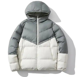 Veste d'hiver premium pour homme, veste matelassée légère, résistante au vent, personnalisable OEM, veste matelassée pour l'extérieur, streetwear personnalisé - Product Image 1