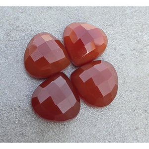 พลอยออนิกซ์สีแดงธรรมชาติ ทรงเหลี่ยมขัดเงา แบบคาโบชอง ขนาดมาตรฐาน สำหรับขายส่ง อุปกรณ์ทำเครื่องประดับ - Product Image 4