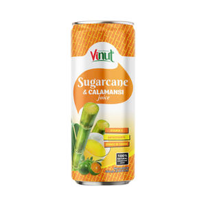 Boisson de jus de canne à sucre Pandan 250ml (8.4 floz) Vietnam Factory | Grossiste sans sucre Prix échantillon gratuit de marque privée - Product Image 1