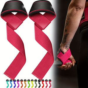 Correas de Gimnasio para Levantamiento de Pesas, Antideslizantes, con Soporte para Muñeca y Logotipo Personalizado - Product Image 3