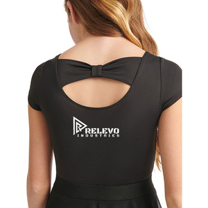 Maillot de Gimnasia Personalizado para Niños, Traje de Ballet de Nailon Elástico para Práctica con Impresión de Logotipo - Product Image 5